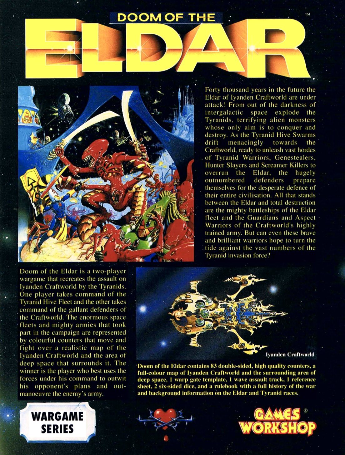 Doom of the Eldar Oldhammer - Eldar Versus Hive Tyrant