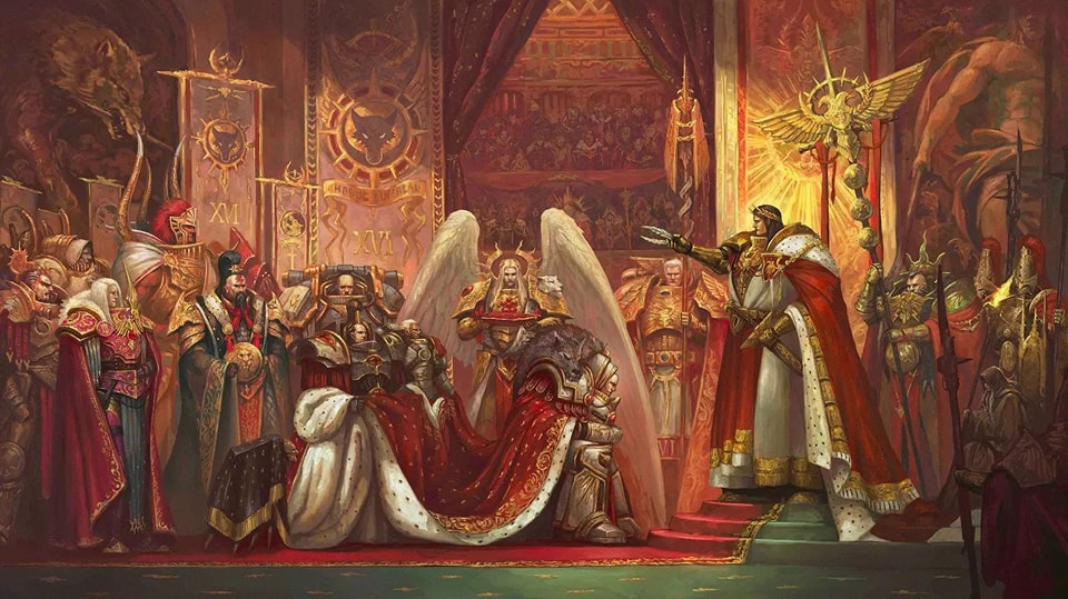 The Coronation Of The Warmaster - Horus Lupercal Masterpiece