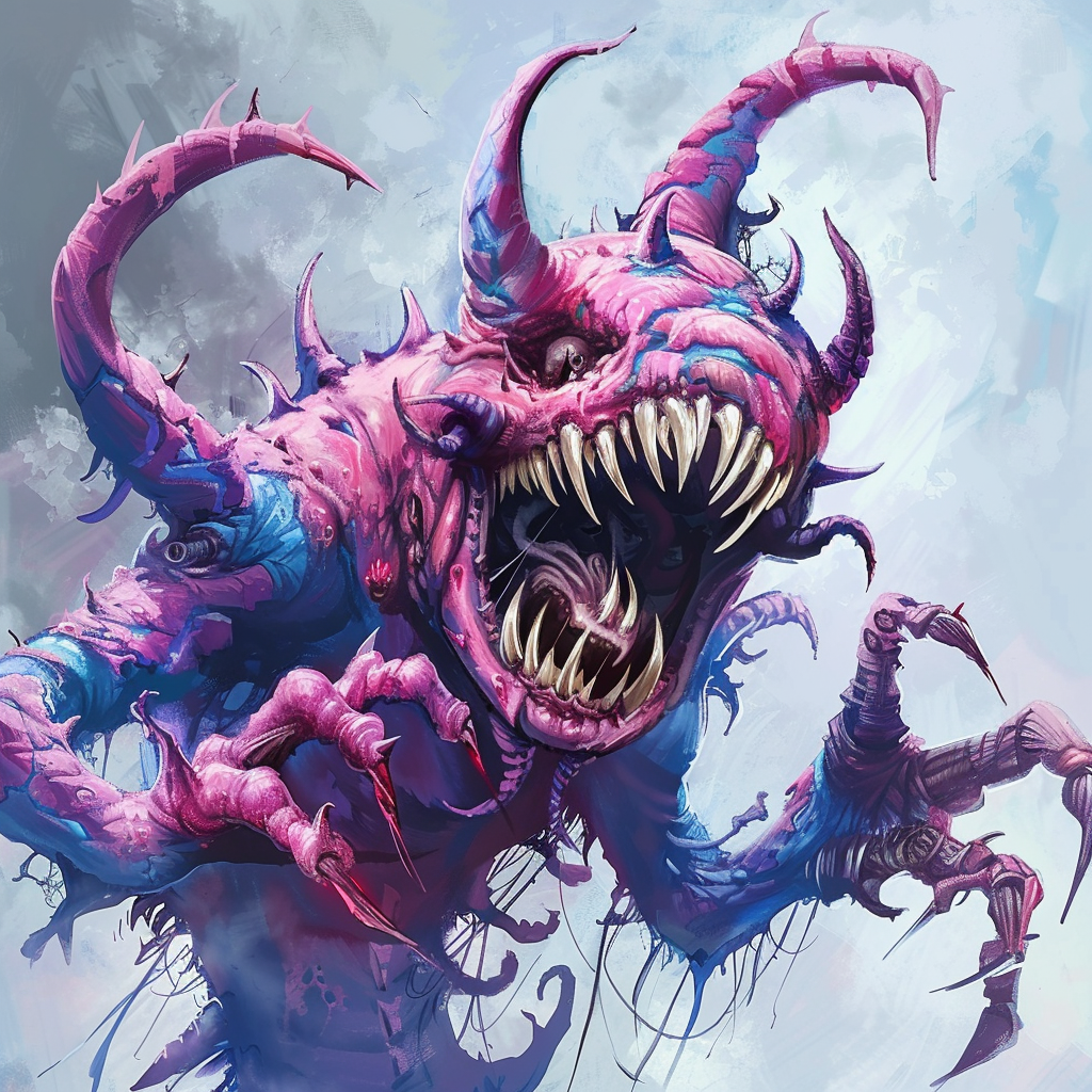 Pink Horror Tzeentch Chaos Daemon Art