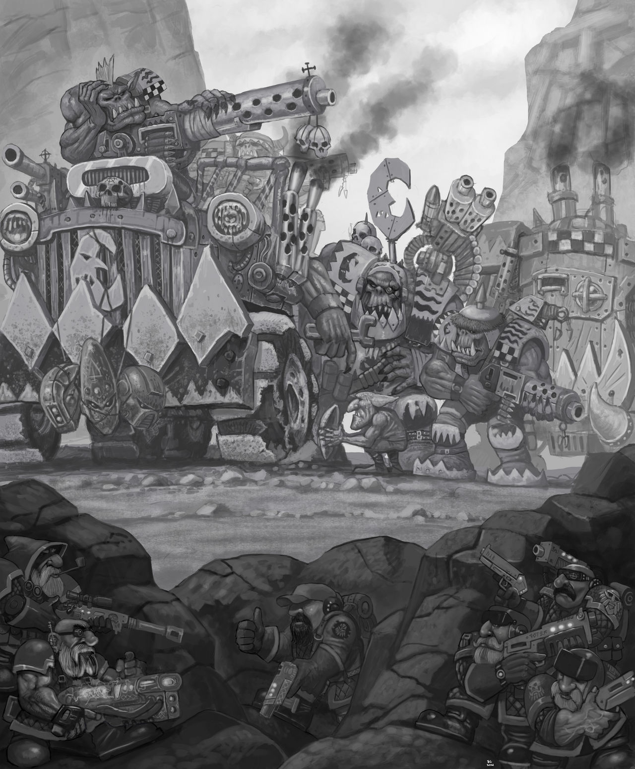 Orks and Squats titled Ambush
