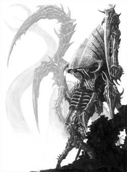 Red Terror Tyranid vs Imperial Guardsman Oldhammer
