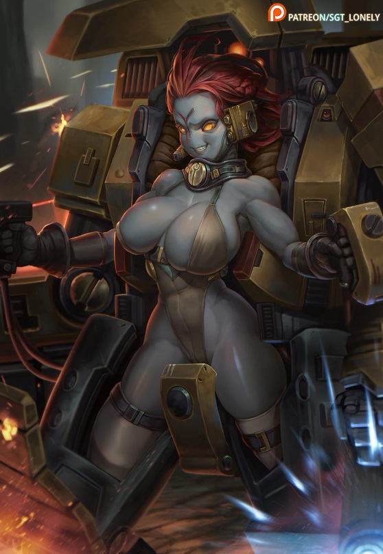 Sexy T'au Pilot