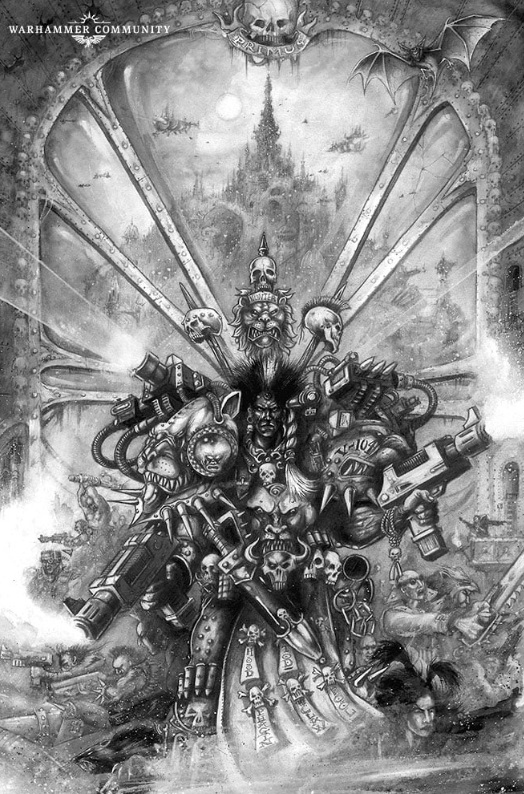 Martek Helm'ayr, Necromunda, Oldhammer Art