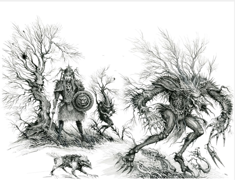 Elf Changeling Oldhammer Art