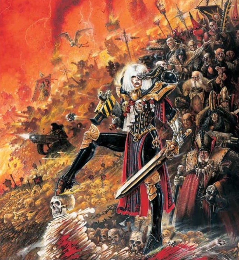 Adepta Sororitas in Action: Sisters of Battle's Holy Crusade Oldhammer