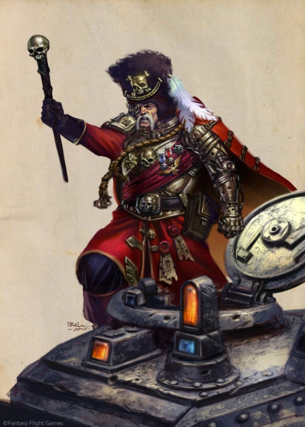 Grigory Maksim, Tank Commander of the Vostroyan Firstborn