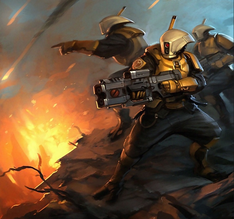 T’au Pathfinder Team