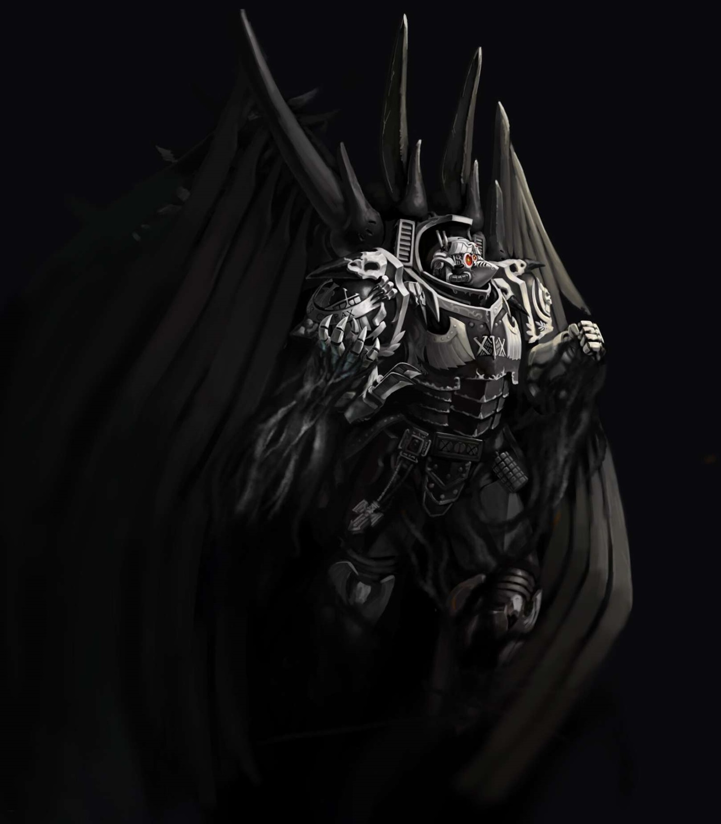 Corvus Corax: Primarch of the Raven Guard Artwork