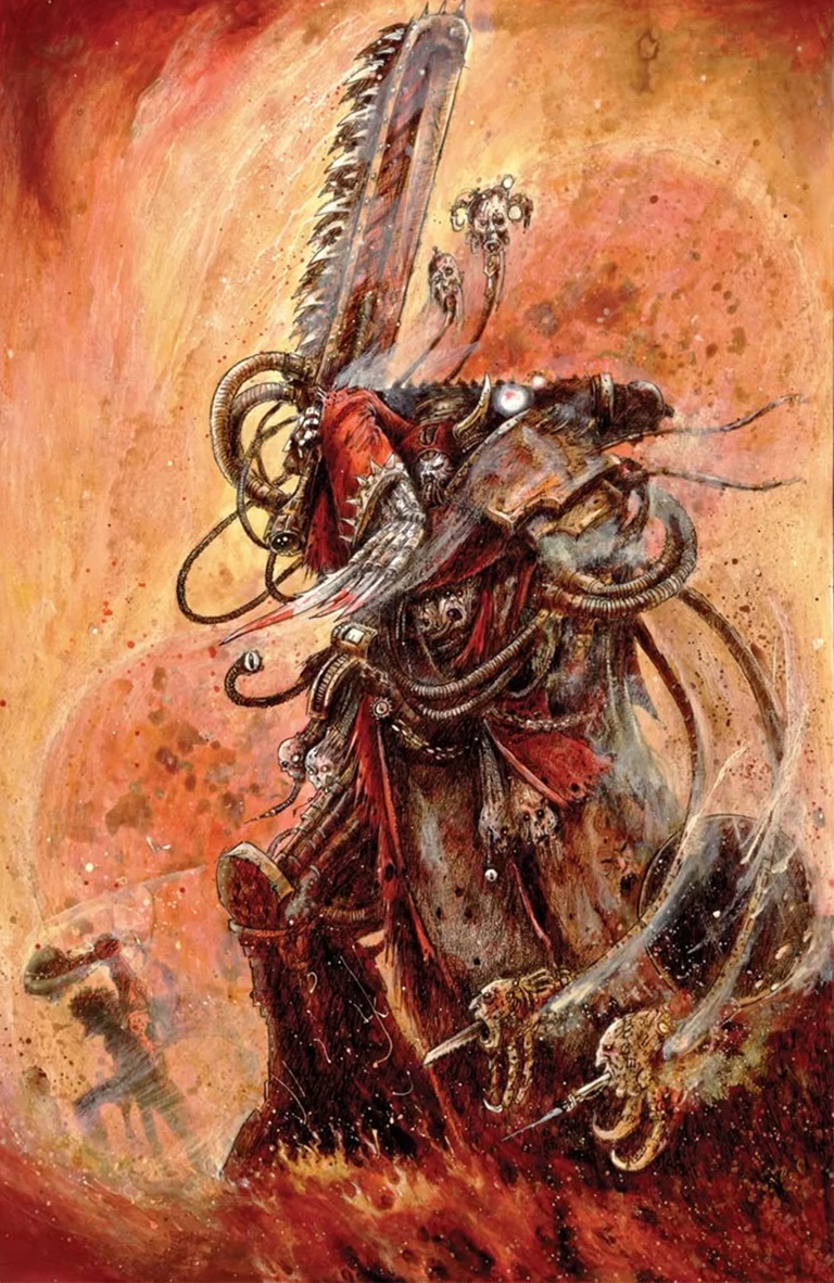 Lukas Chrom, Tech-Priest of the Dark Mechanicum, Oldhammer