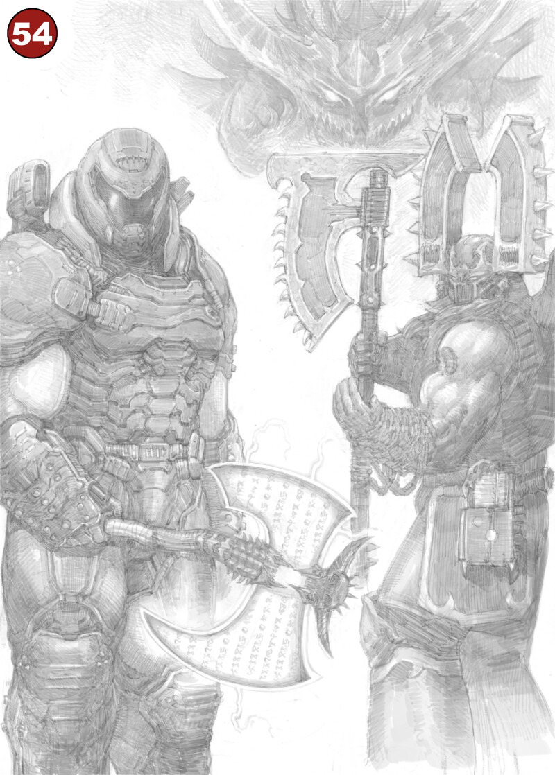 If Doom Slayer joins the Imperium of Man Page 54