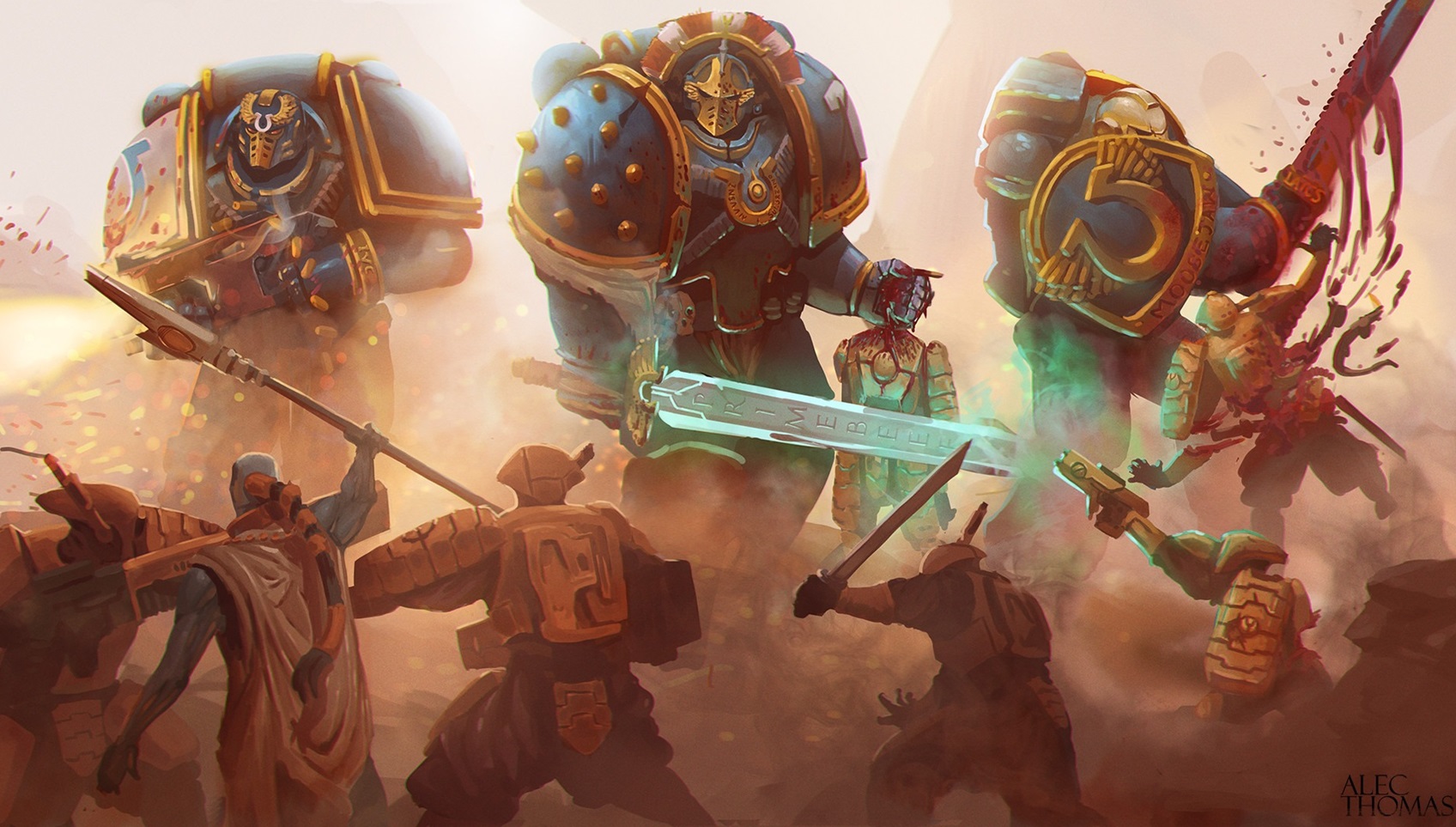 Warhammer 40k Showdown: Ultramarines Versus T'au Fire Warriors