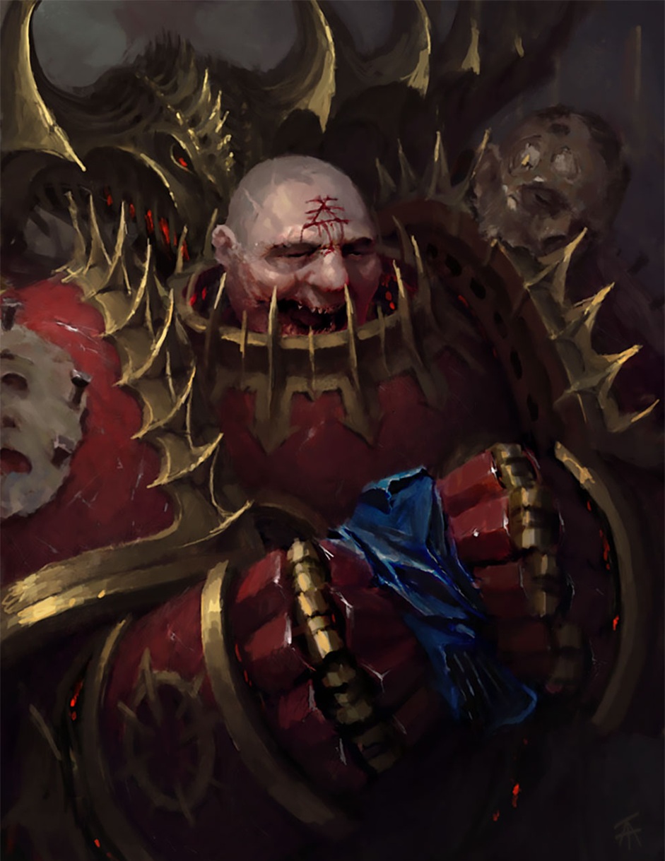 Khorne Berzerker Fantastic Warhammer Art