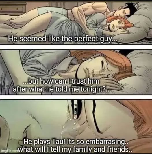 T'au Cartoon Meme