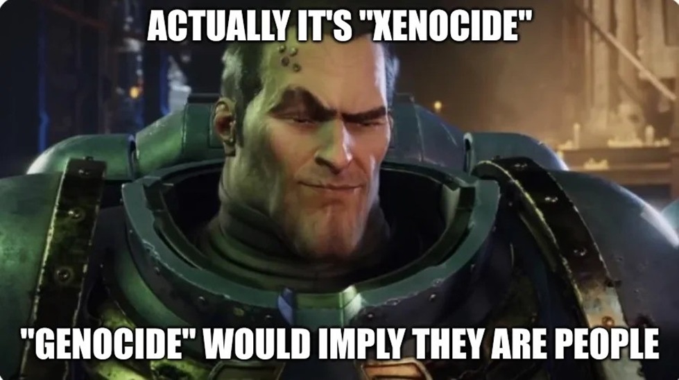 Xenocide Instead of Genocide Meme
