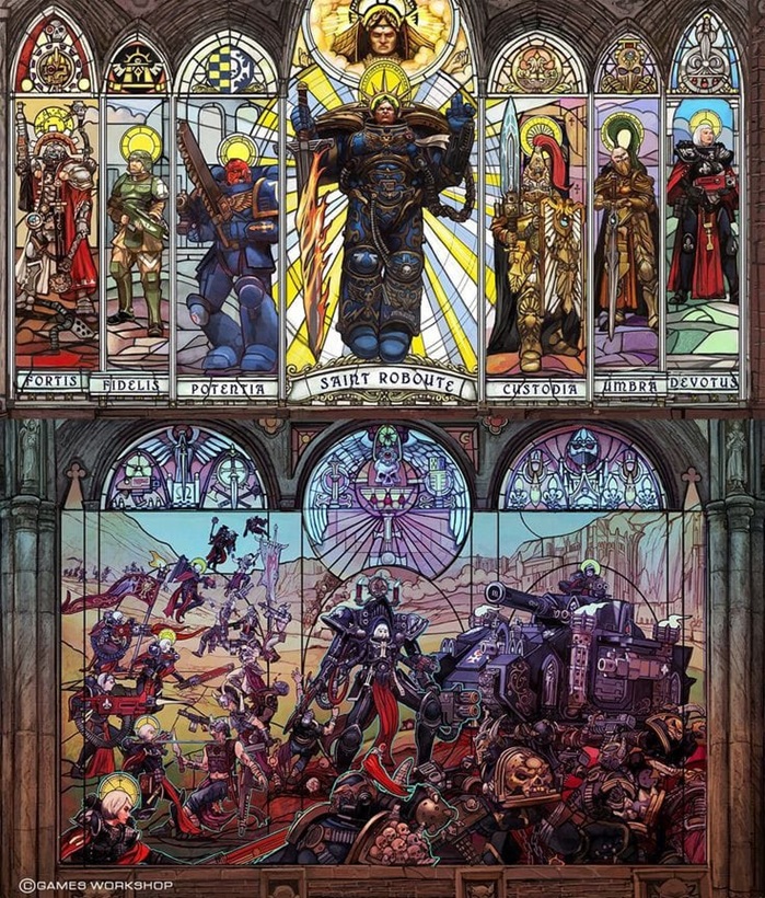Imperium of Mankind Warhammer Art