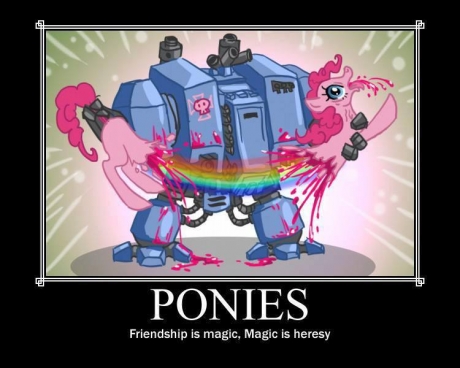 Friendship is Magic. Magic is Heresy