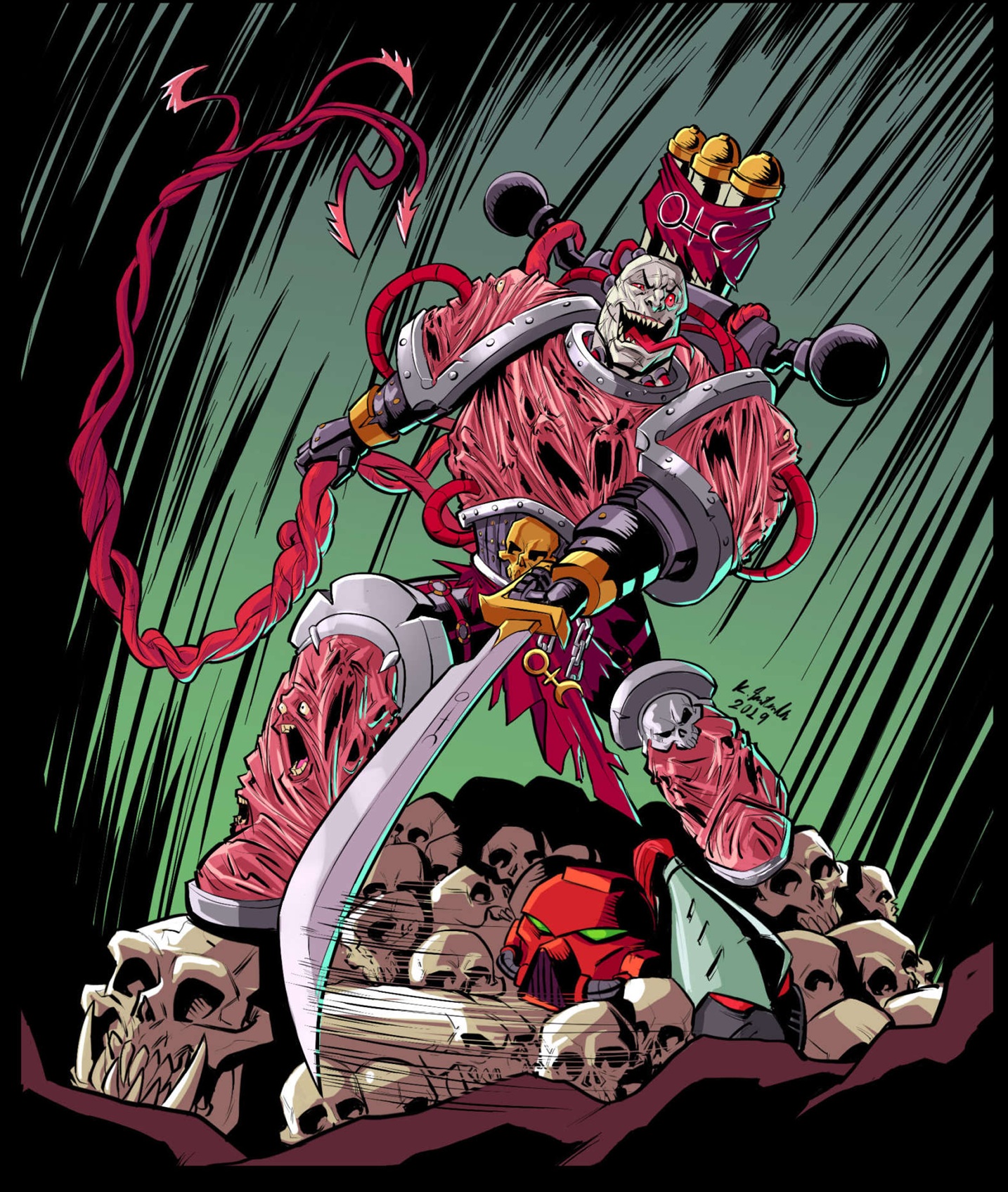 Lucius the Eternal, Chaos Lord of Slaanesh