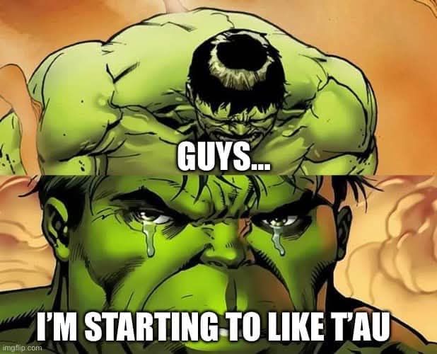 Guys....I'm starting to like T'au!