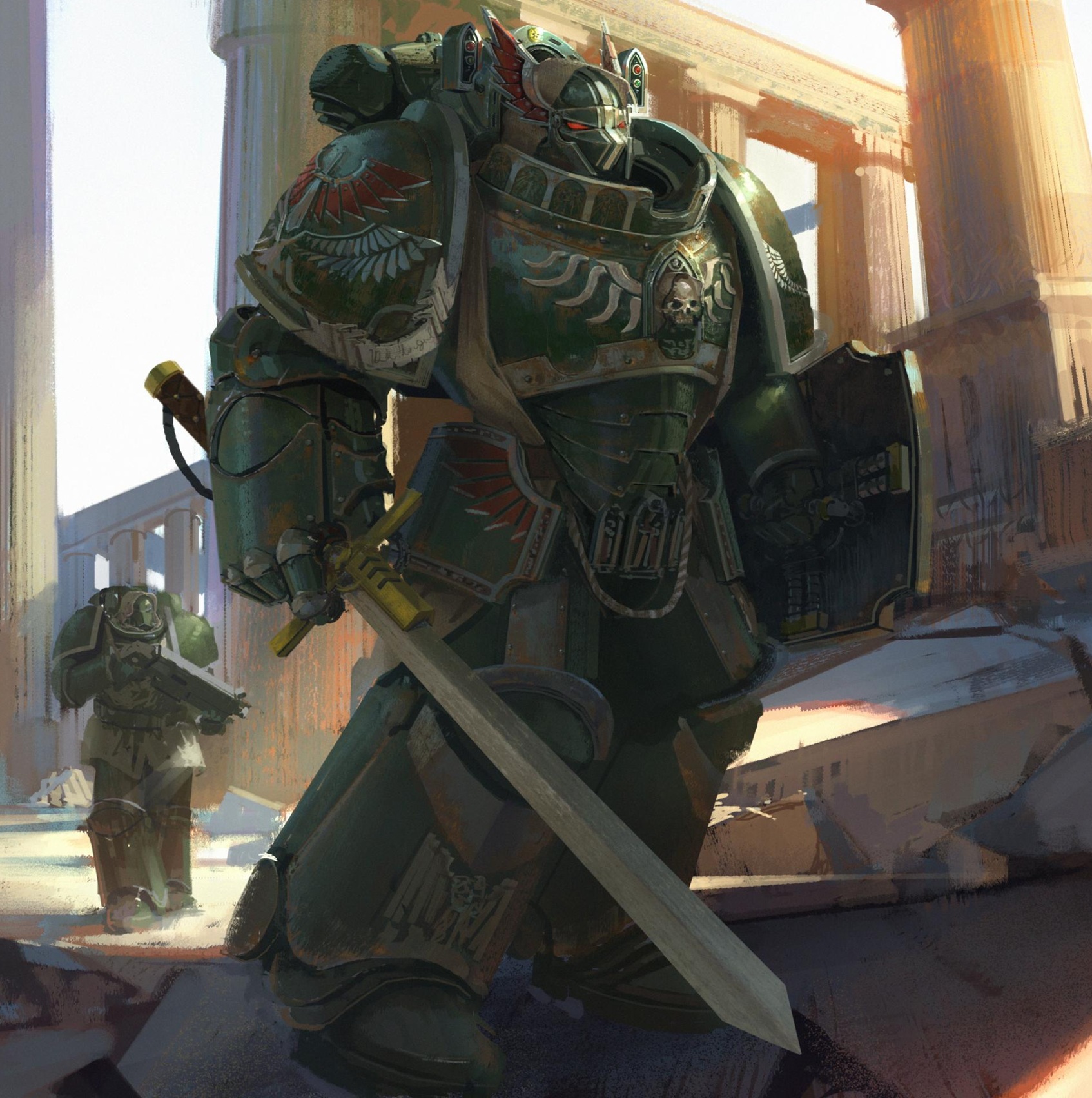 Dark Angel Epic Warhammer Art