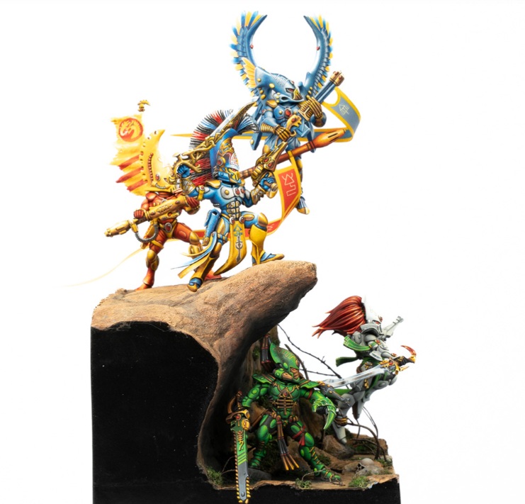 Aeldari Miniature Golden Demon Adepticon Finalist 2025