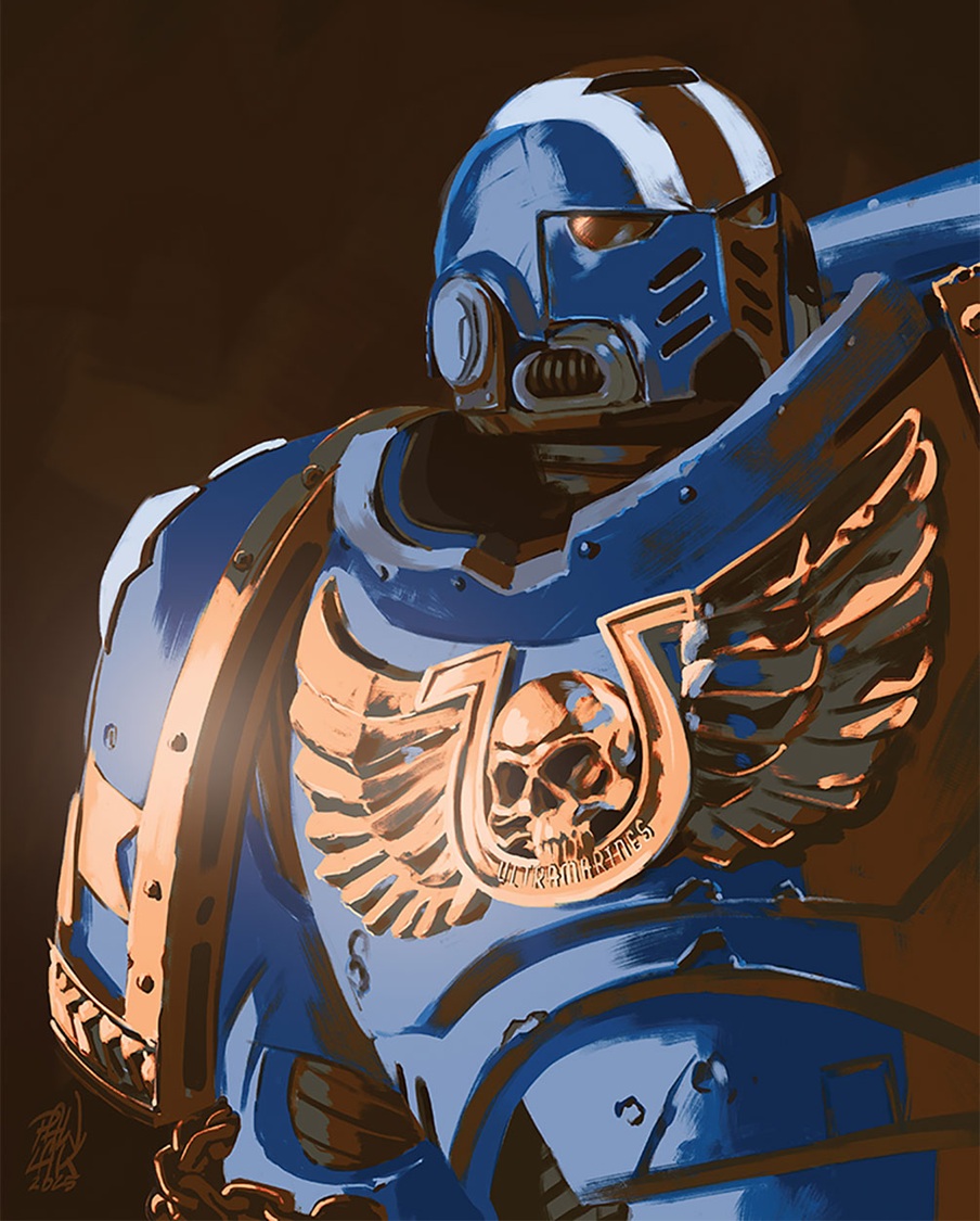Ultramarine Exquisite Artwork
