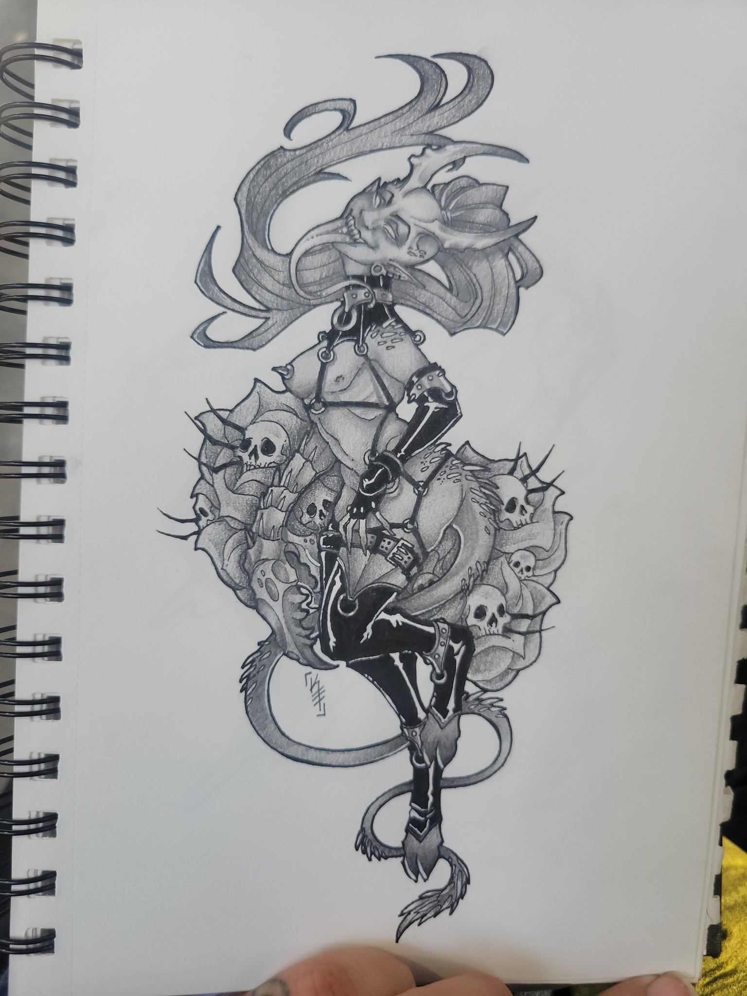 Daemonette Beautiful Sketch