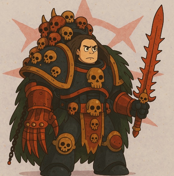 Abaddon the Despoiler in Ghibli Style