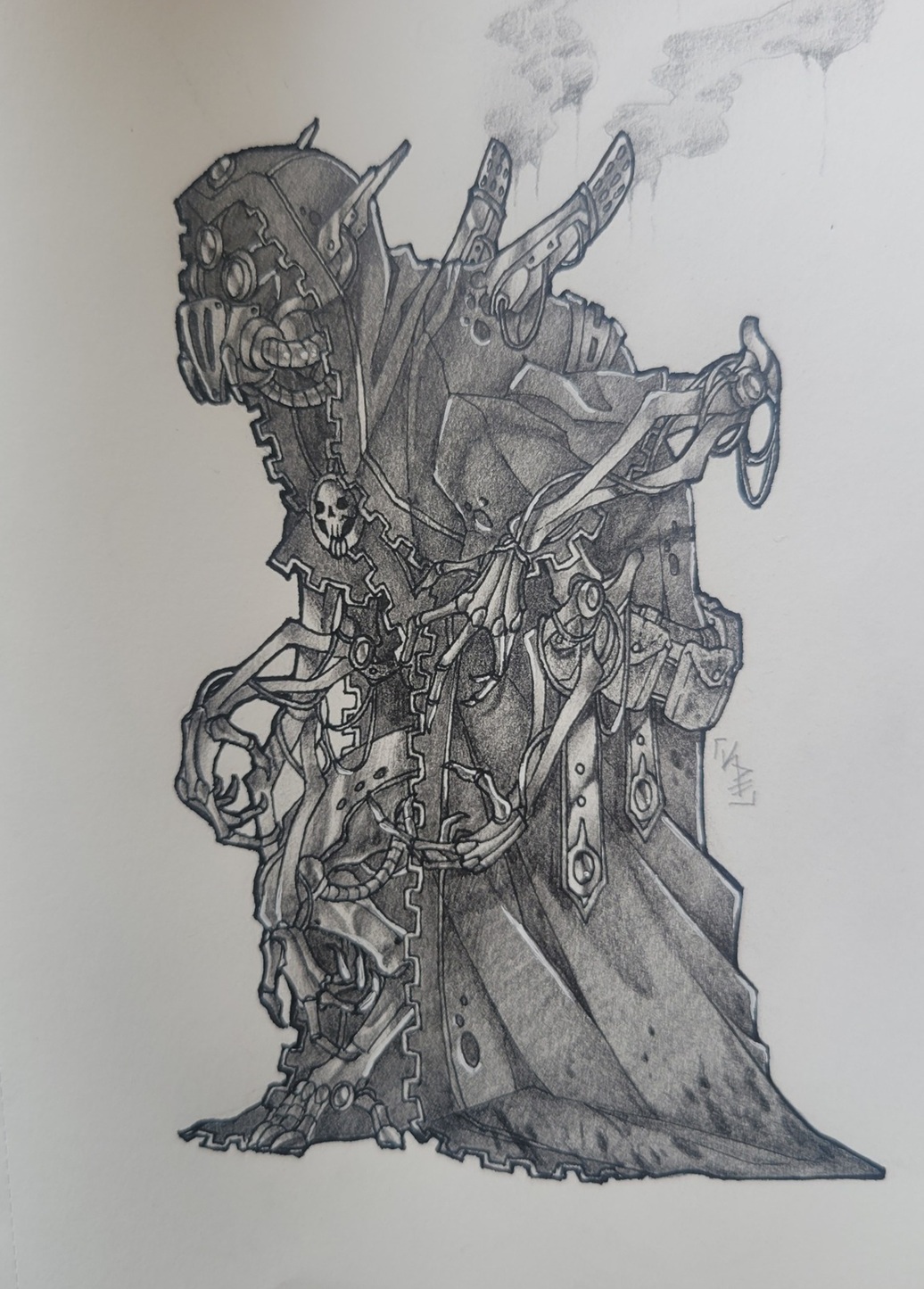 Tech-Priest Amazing Sketch