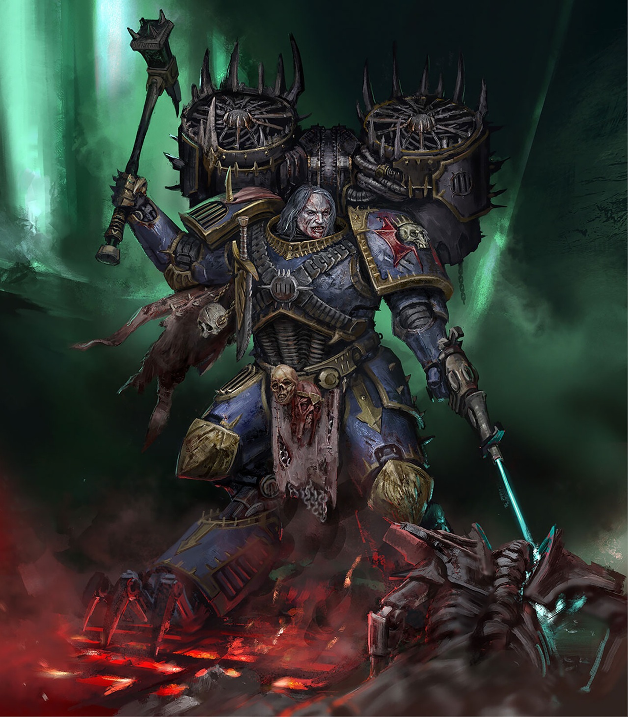 Night Lords Chaos Space Marine Spectacular Illustration