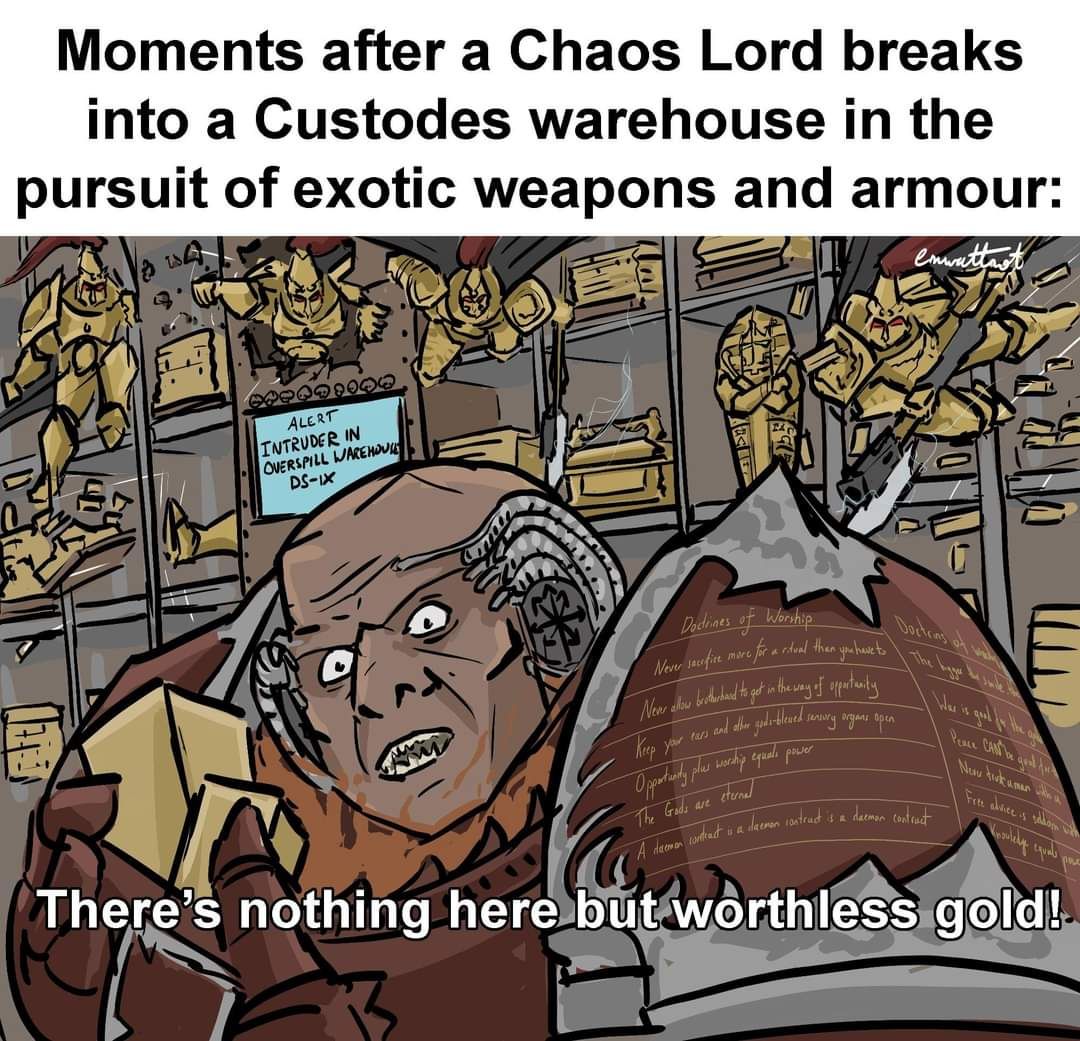 "There's Nothing Here but Worthless Gold!"