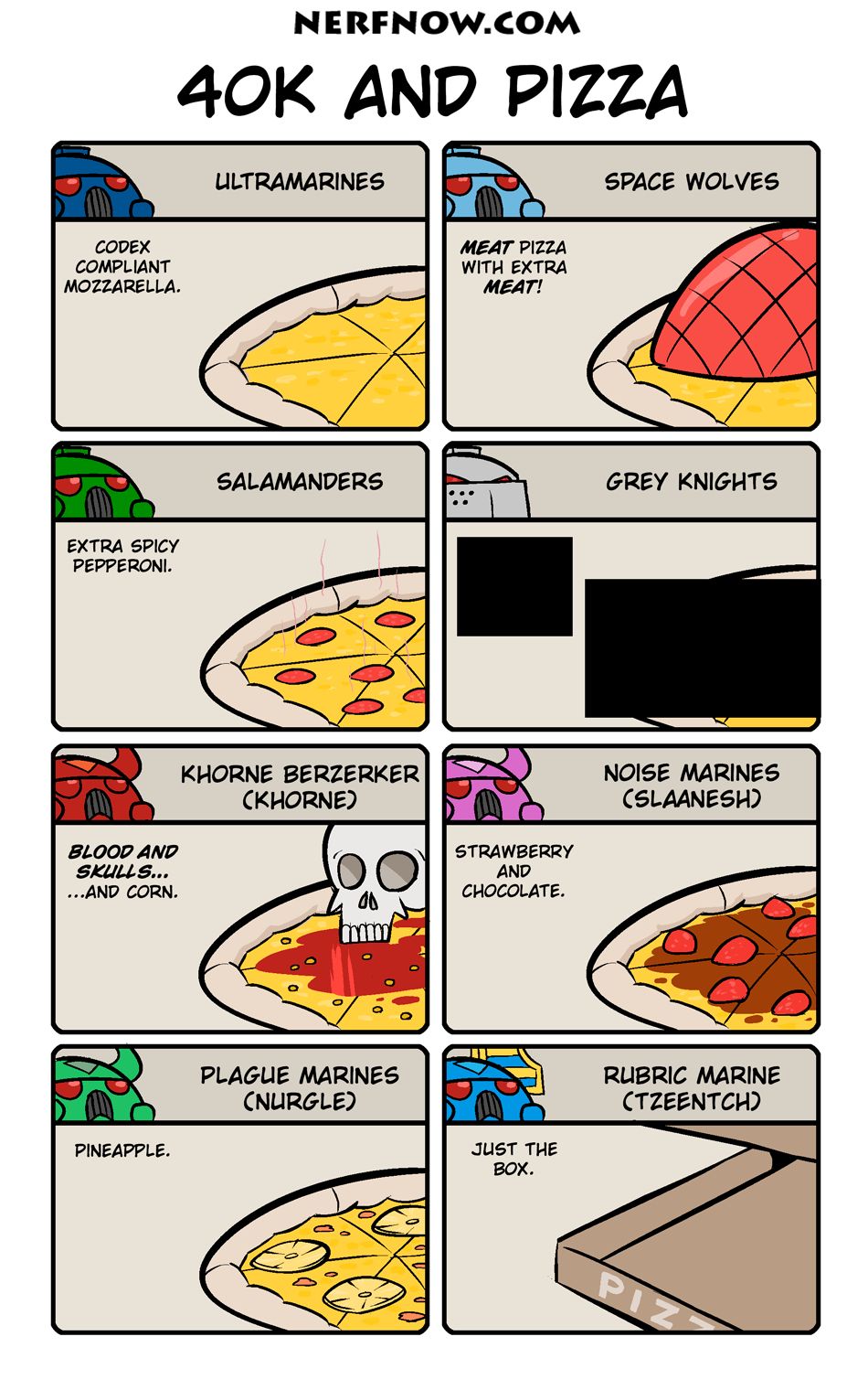40K and Pizza