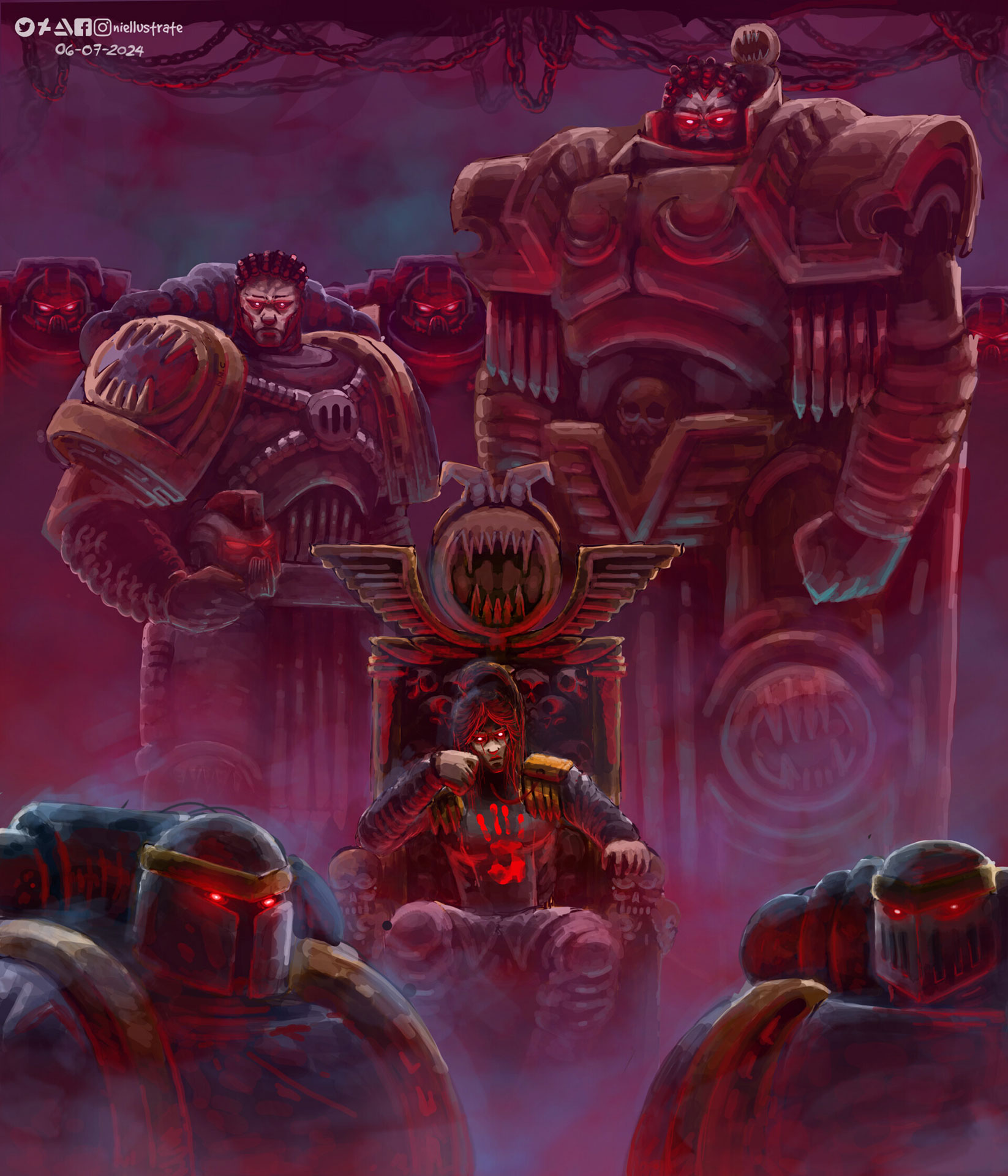 World Eaters Amazing Illustration