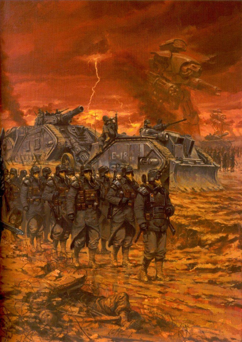 Death Korps Of Krieg Amazing Oldhammer Artwork