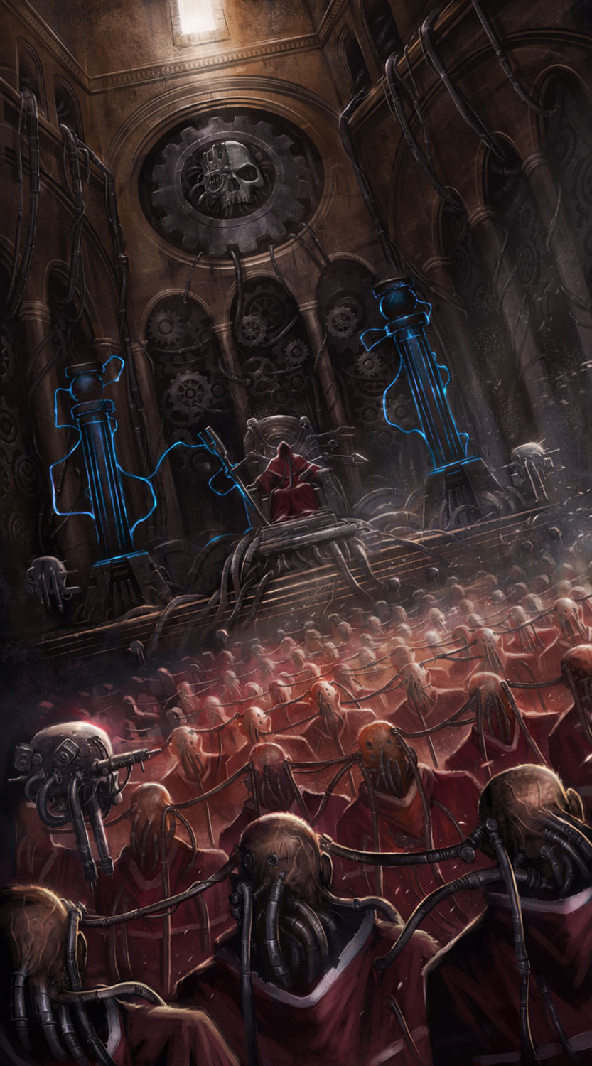 Tech-Priest, Adeptus Mechanicus in Lathe Worlds