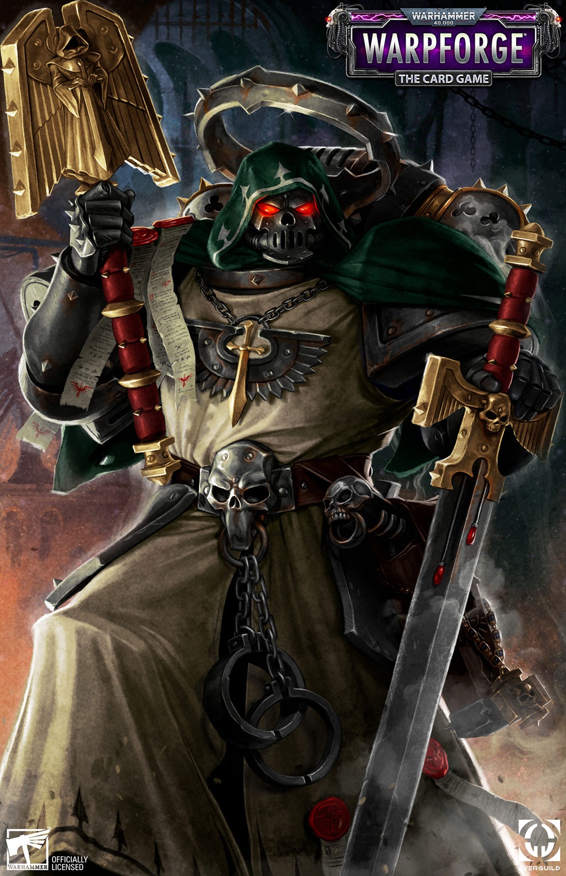 Asmodai, Master Interrogator-Chaplain of the Dark Angels Illustration