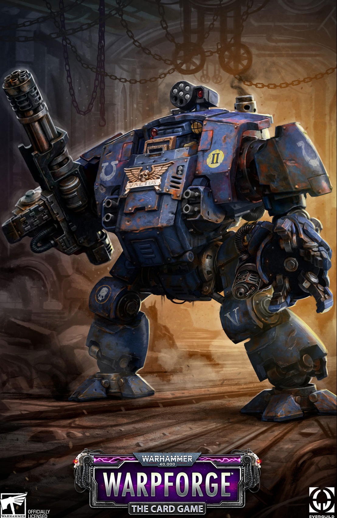 Redemptor Dreadnought Warhammer Art