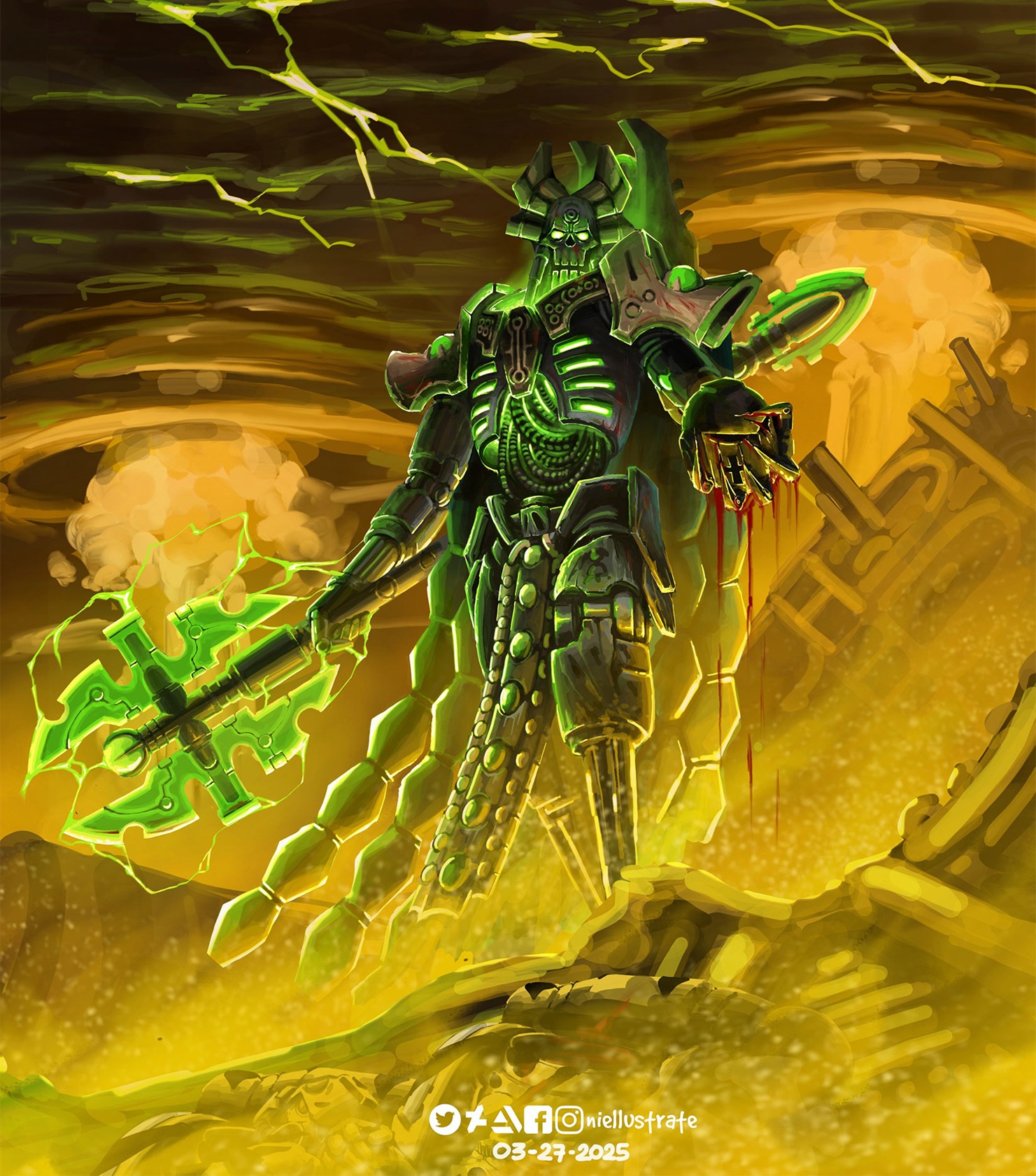 Imotekh the Stormlord, Necron