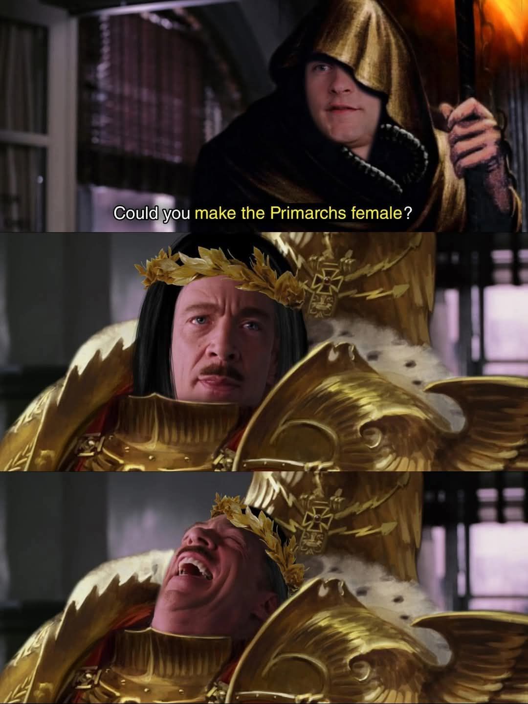 Hilarious Warhammer 40K Meme About Primarchs