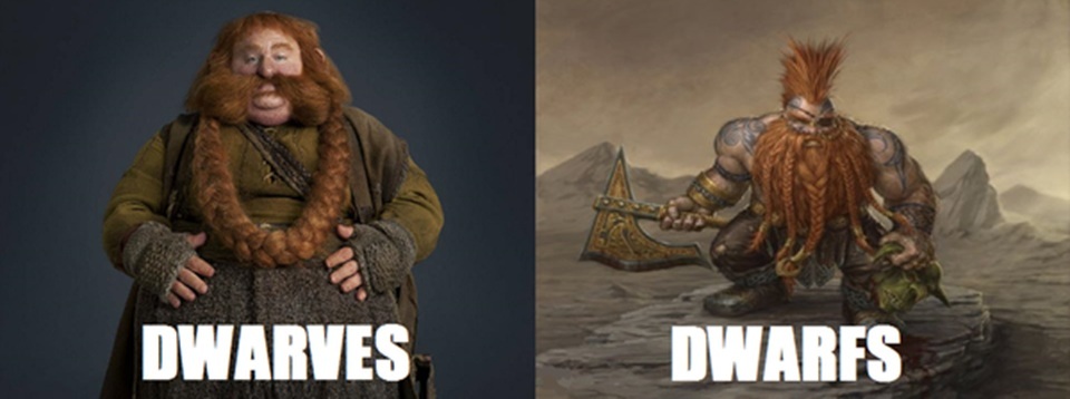 Dwarves Versus Dwarfs in Warhammer