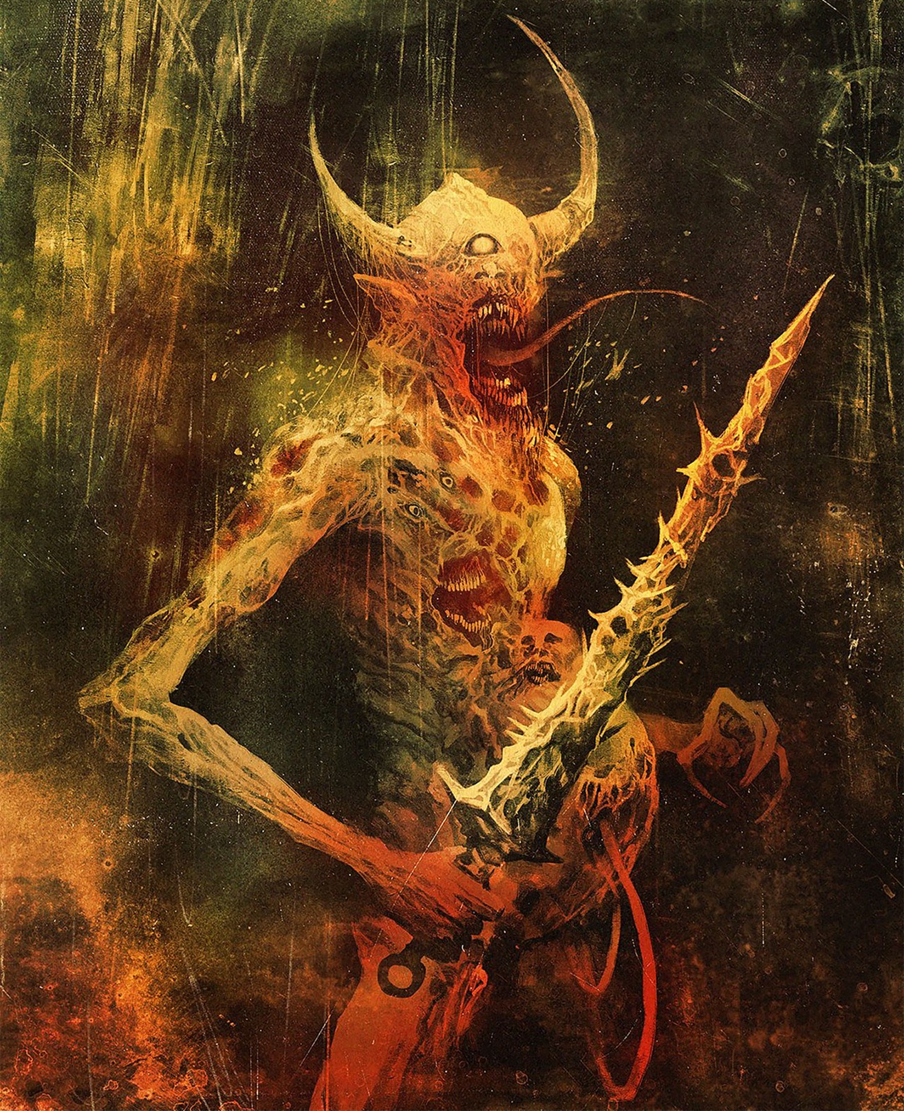 Plaguebearer Warhammer Art