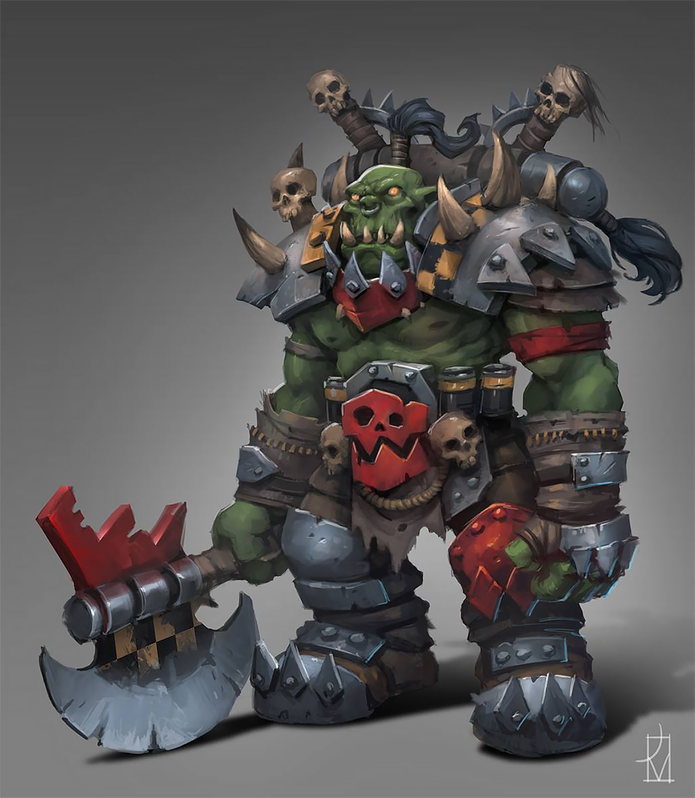 Orc Greenskin Warhammer Fantasy