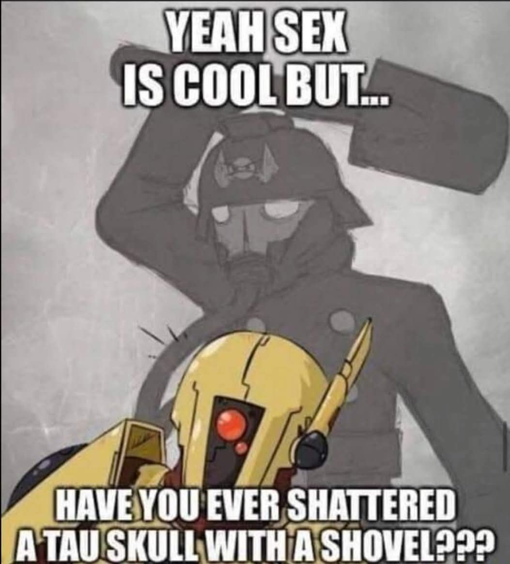 Forget Romance! This Guardsman Just Wants to Shatter T'au Skulls