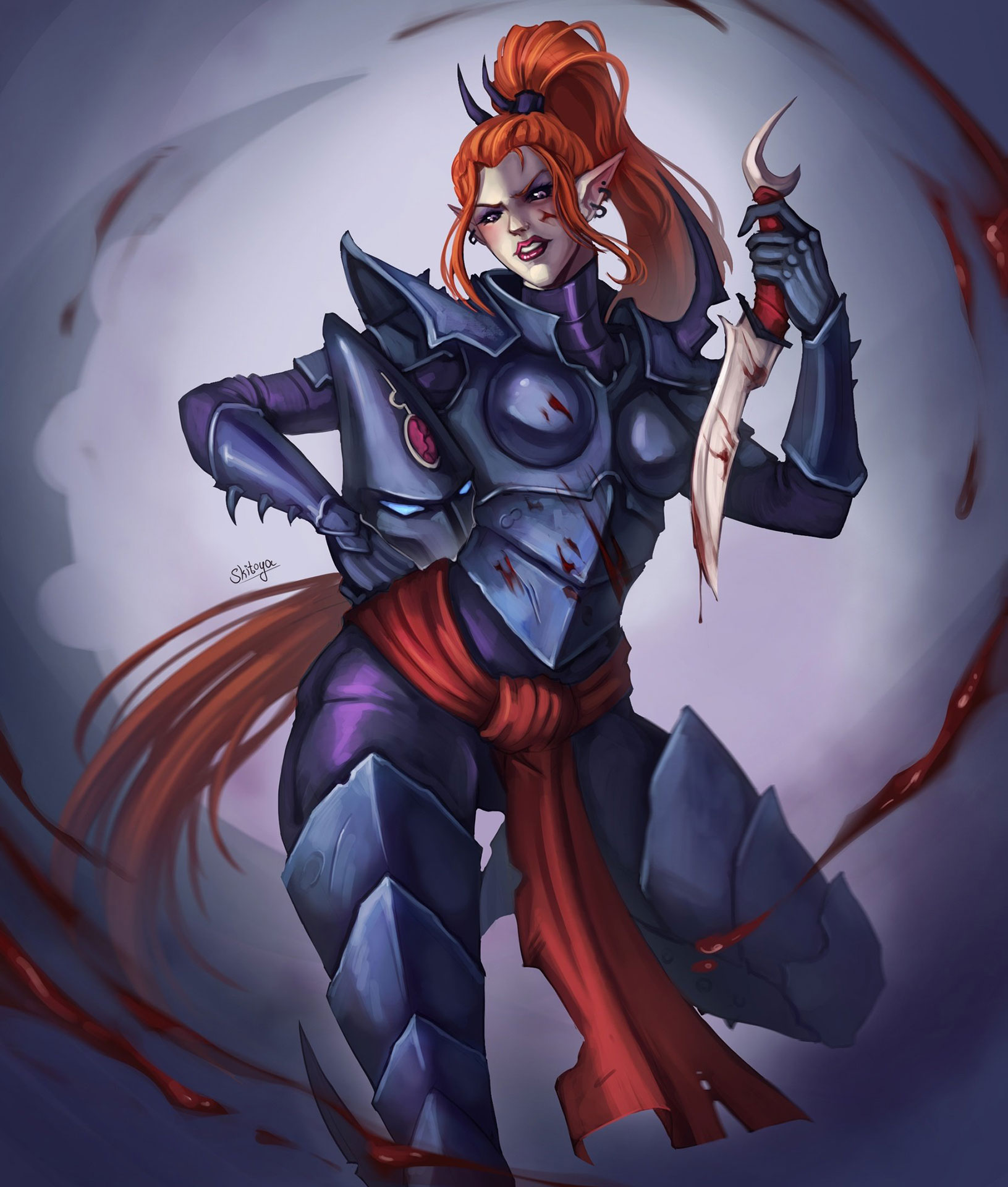 Kabalite Warrior Warhammer Art