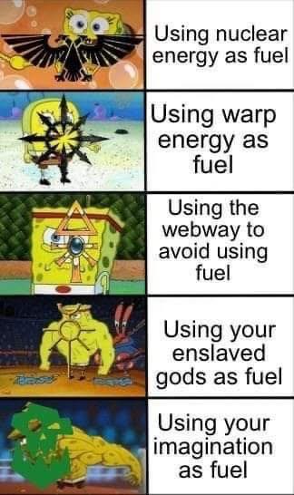 Warhammer Factions Explained with SpongeBob Meme