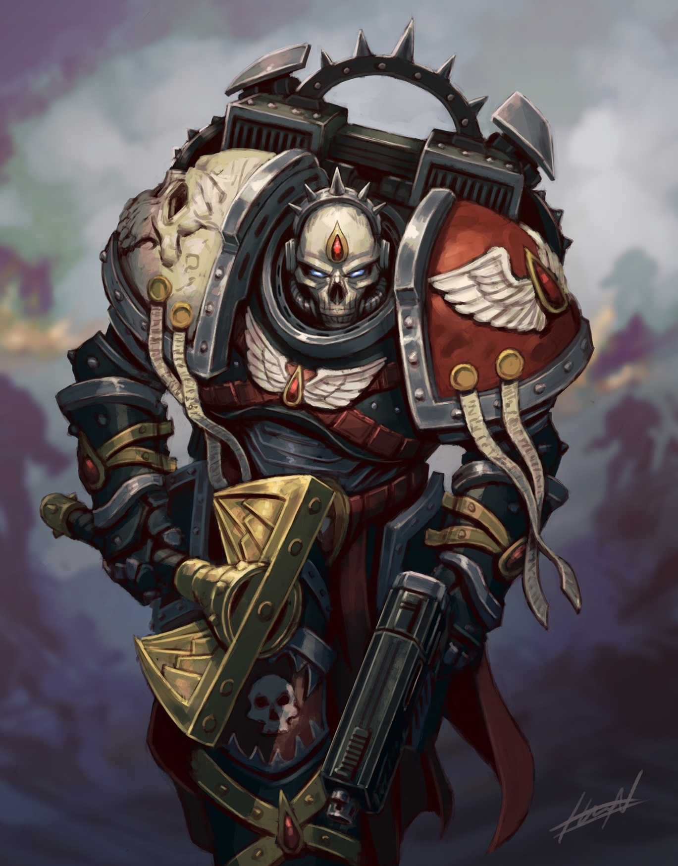 Lemartes, Chaplain of the Blood Angels