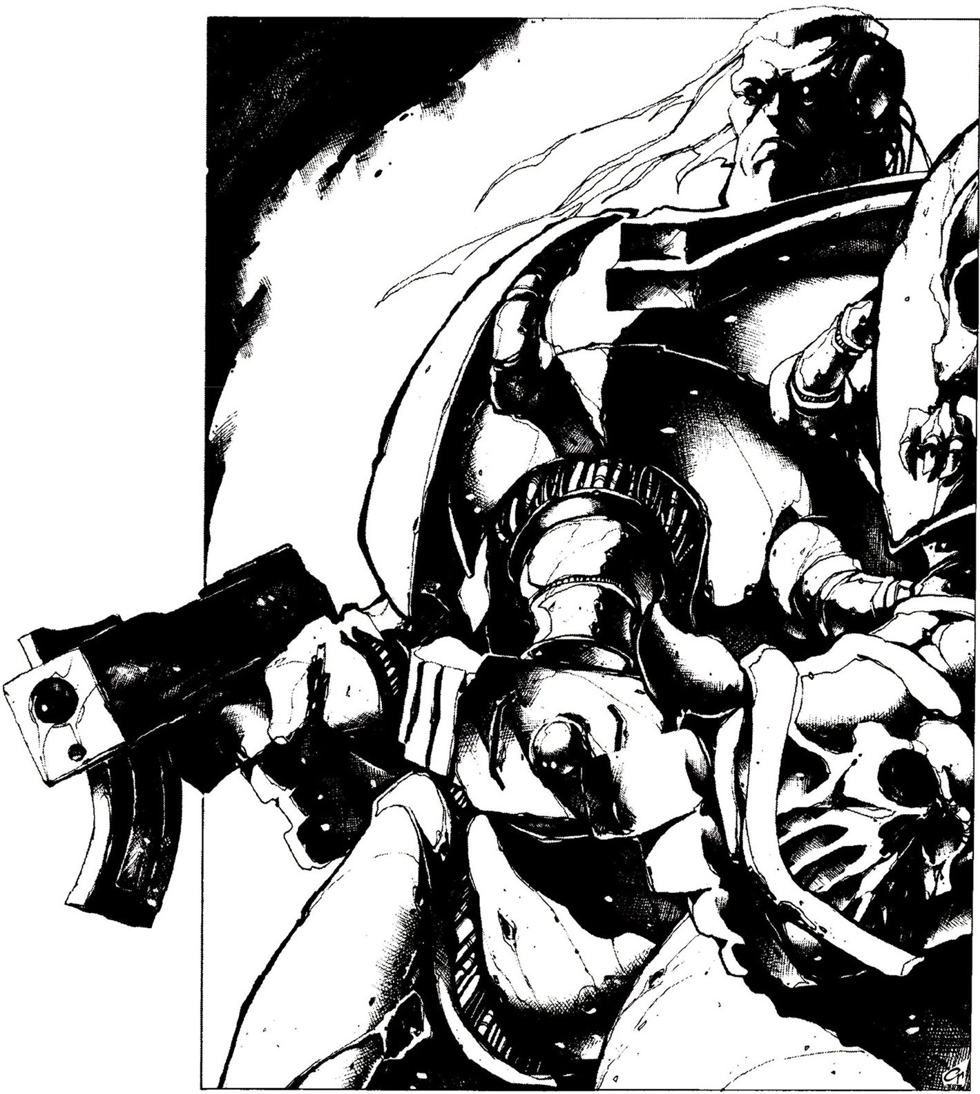 Horus Lupercal Oldhammer Art