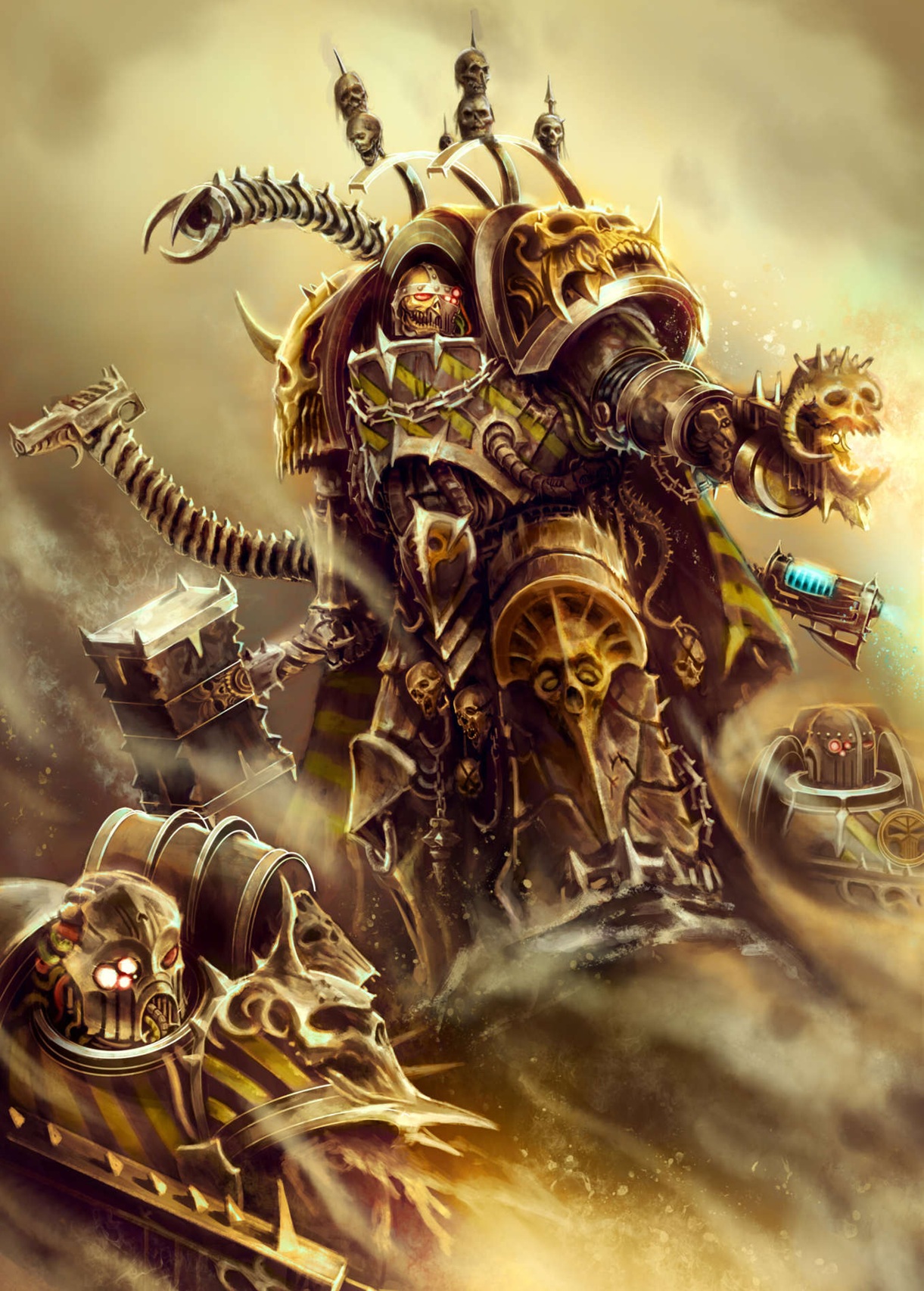 Iron Warrior Warhammer Artwork