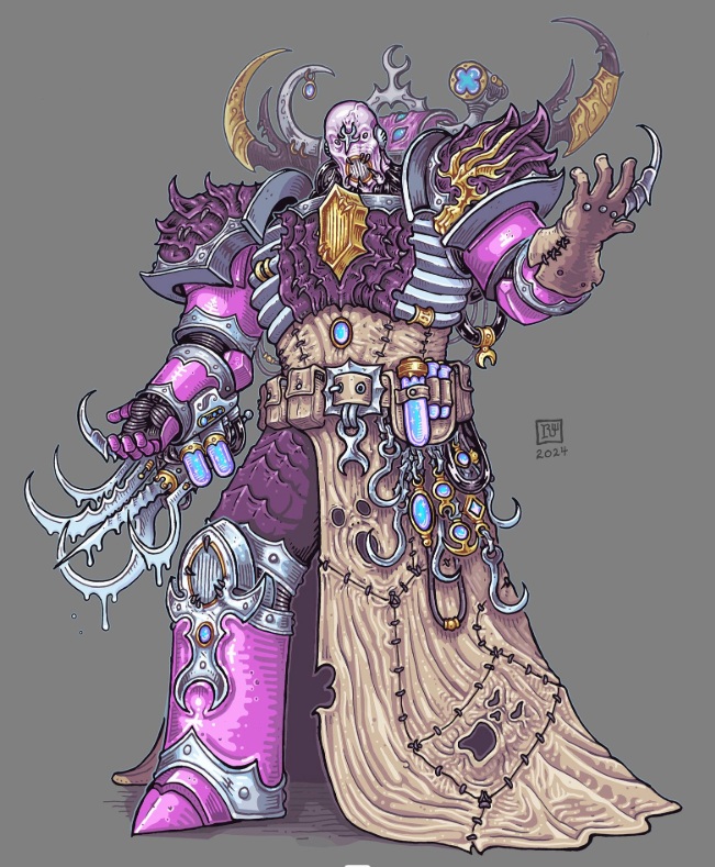 Emperor’s Children Warhammer Artwork