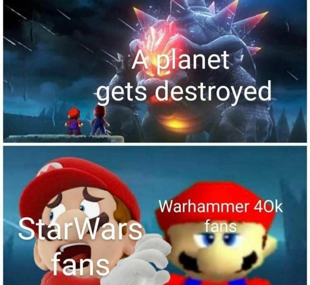 A planet gets destroyed