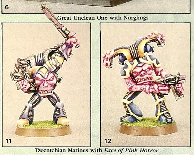 Tzeentch chaos space marines